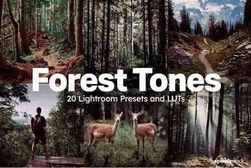Forest Tones Lightroom Presets LUTs