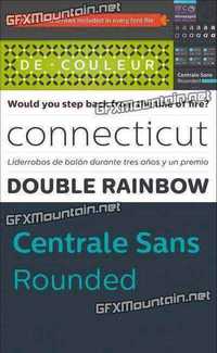 Centrale Sans Rounded Font Family - 13 Fonts for $125