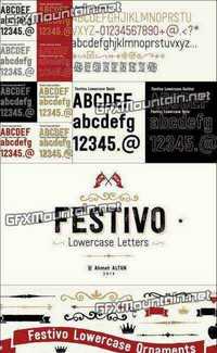 Festivo LC - 21 Fonts for $19