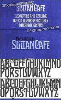 Sultan Cafe Font Family - 2 Fonts for $59
