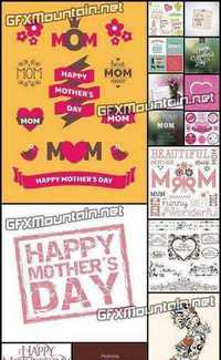 Stock Vector - Happy Mother's Day 1