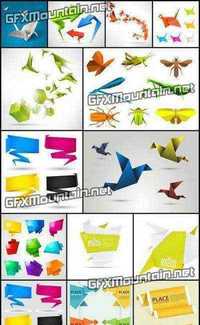 Stock Vector - Origami Collection 2