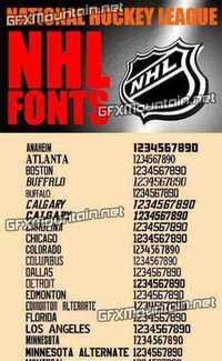 NHL Font Styles 39xTTF