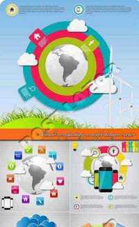 Download Cloud computing concept design vector » Free Download Graphics, Fonts, Vectors, Print Templates ...