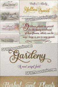 Gardeny Font - 1 Font 42$