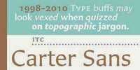 Carter Sans Pro Font Family - 8 Fonts $432