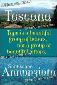 Toscana Font for $29