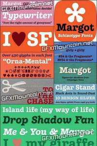 Margot Font Family - 2 Fonts for $50
