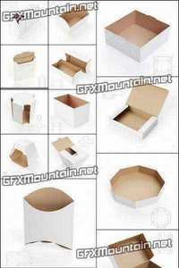 Stock Photos - Template for Cutting Boxes
