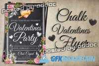 Chalk Valentines Flyer