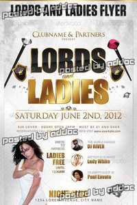 GraphicRiver - Lords And Ladies Flyer Template