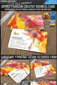 Graphicriver - Citrus Paragon Corporate Business Card