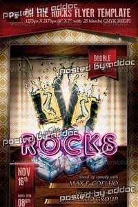 GraphicRiver - On The Rocks Flyer Template