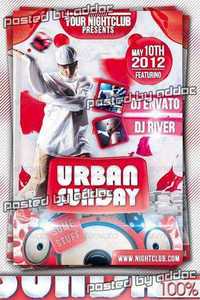 GraphicRiver - Urban Sunday Flyer Template