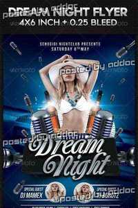 GraphicRiver - Flyer Dream Night Party