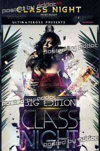 GraphicRiver - Class Night Flyer