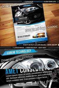 GraphicRiver - Corporate Technology Flyer Template