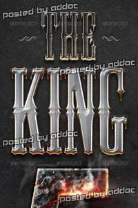 GraphicRiver - Chrome & Fire – Gothic Medieval Layer Styles Fx