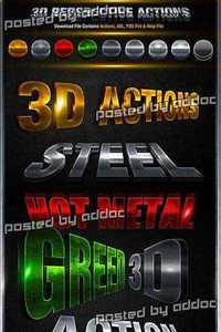 GraphicRiver - 3D Action Pack