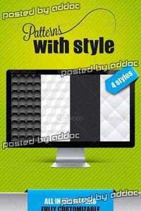 GraphicRiver - 4 Patterns With Style