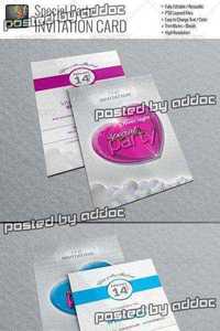 GraphicRiver - Special Party Invitation Cards