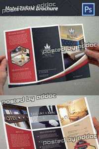 GraphicRiver - Hotel Trifold Brochure