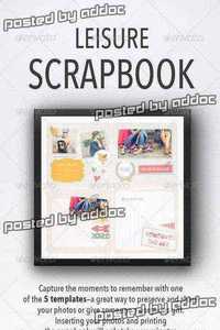 GraphicRiver - Leisure Scrapbooks