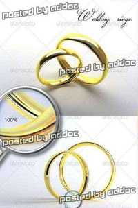 GraphicRiver - Wedding Rings Set 