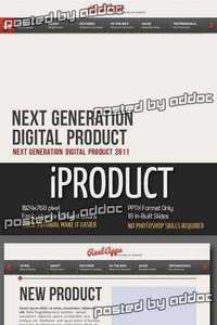 Graphicriver - iProduct PowerPoint Presentation 305612