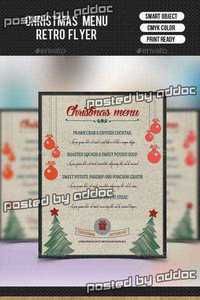Graphicriver - Christmas Food Menu-V01 9724230