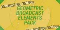 Videohive - Geometric Broadcast Elements Pack 8606180