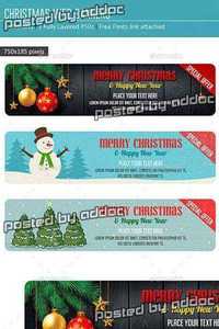 Graphicriver - Christmas Web Banners 9496497