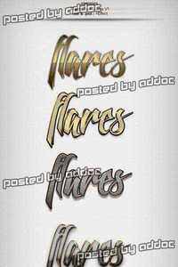 Graphicriver - Flares Text Styles v1 9447544