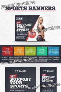 Graphicriver - Sports Store Banners 9481922