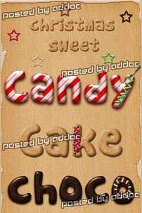 Graphicriver - Christmas Sweet Styles 9443798