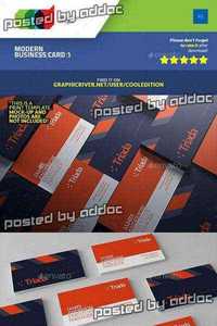 Graphicriver - Modern Business Card 9559421