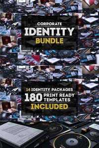 CreativeMarket: Corporate Identity Bundle +180 Files