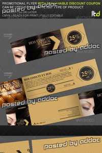 GraphicRiver - Promotional Flyer With Detachable Discount Coupon