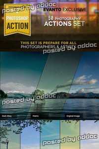 Graphicriver - 50 Photography Actions 9340617
