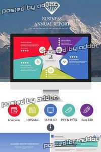 Graphicriver - Business Report PowerPoint Template 9099176