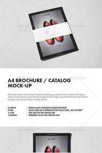 Graphicriver - A4 Brochure / Catalog / Booklet Mock-up 10021649