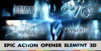 Videohive Epic Action Opener Element 3D 5315496