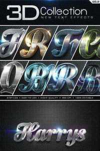 Graphicriver - New 3D Collection Text Effects GO.2 9609990