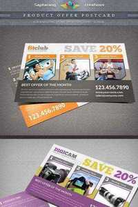 GraphicRiver - Product Offer Postcard / Flyer