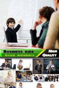 Business kids and childrens creative Stock images