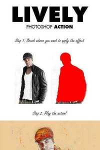 Lively Photoshop Action - Graphicriver 8871107
