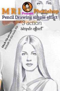 Graphicriver - Pencil Drawing Simple Effect 10019571