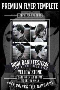 Graphicriver - Indie Band Festival 10269493