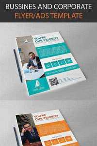 Graphicriver - Simple/Flat Corporate Flyer Template 10269375