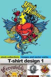 T-shirt design 1,25 x EPS